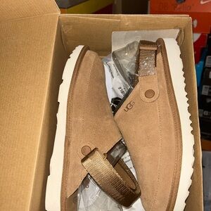 UGG Men's Tan Slip-On Shoes